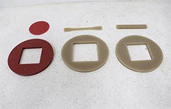 Goma del pigmento de la resina de epóxido del color para el buje y los aisladores