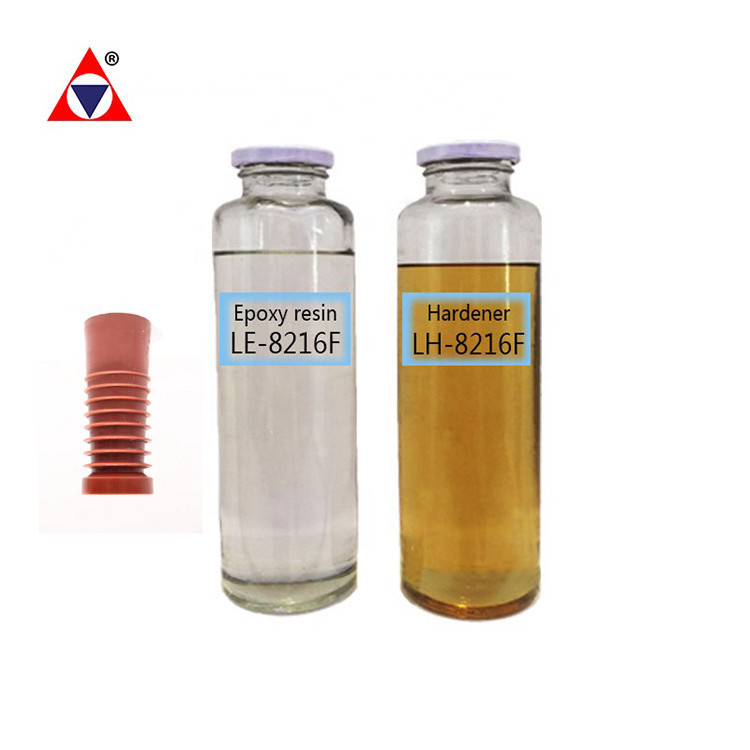Resina epoxi ignífuga líquida de la resina de epoxy para la resistencia de choque térmico de los aisladores