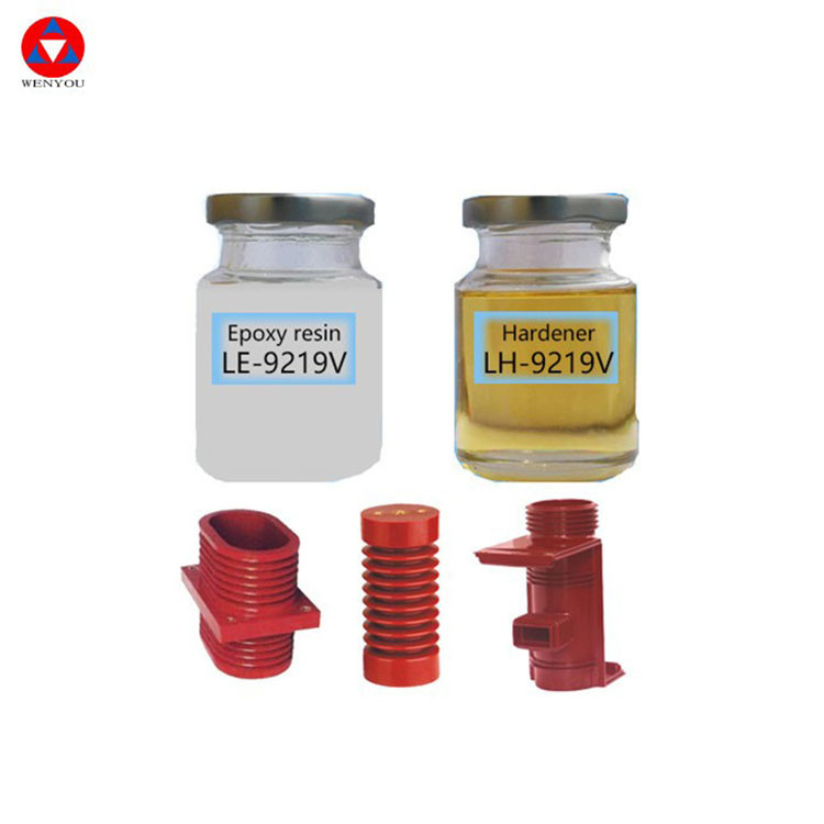Agente de curado de resina epoxi blanca con sílice para aisladores de 10 a 1100 KV