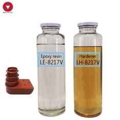 Temperatura de la sala de curado Resina epoxi líquido claro del transformador y MV LV HV