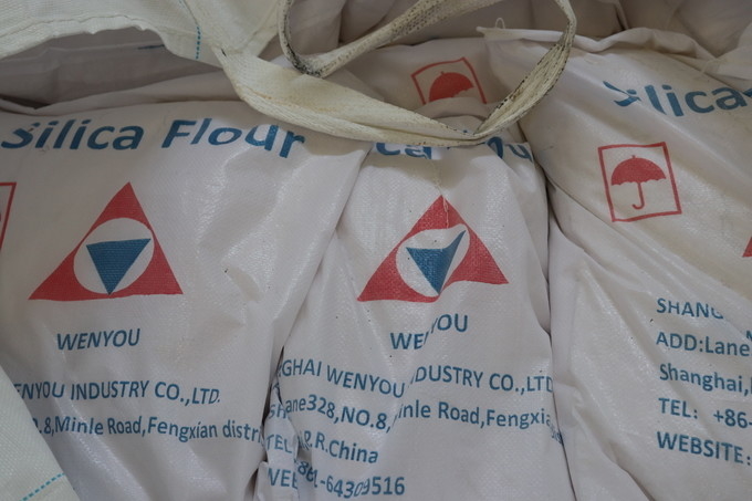 Transformadores de tipo seco Relleno de polvo de sílice Mircro Powder