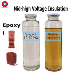 Adhesivos eléctricos de los componentes del doble de la resina de epoxy 100pbw de la resina de epoxy líquida