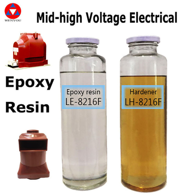 Resina de epoxy de la inyección de la construcción para los materiales crudos y procesados ​​de los transformadores