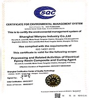 Resistencia a la escisión Resina epoxi Hardenador líquido claro para transformadores de tipo seco 5